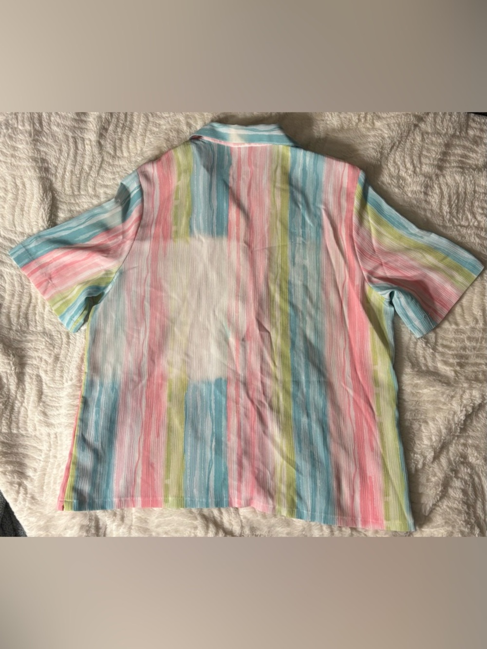 Colorful Collared Button Down - Picture 2 of 5